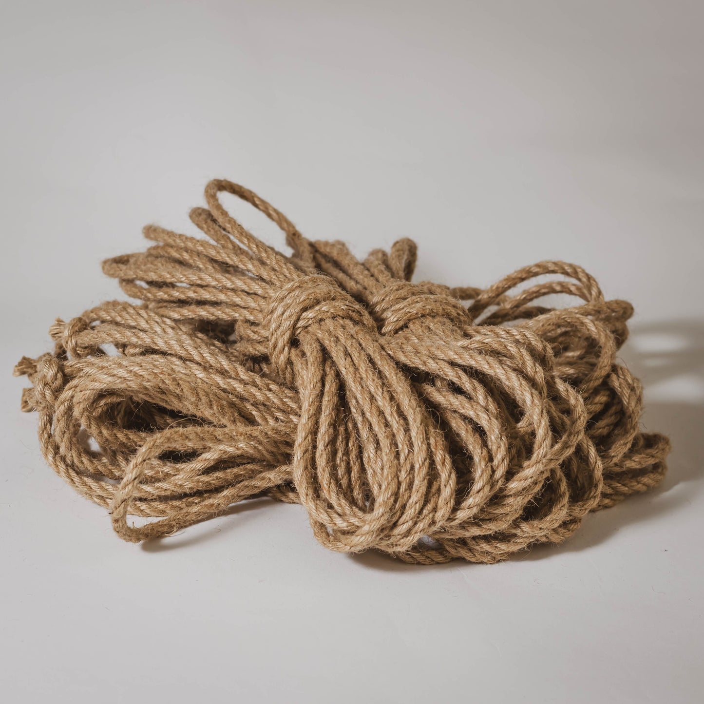 Untreated - 6mm Jute Rope Shibari Rope Bundle of 4