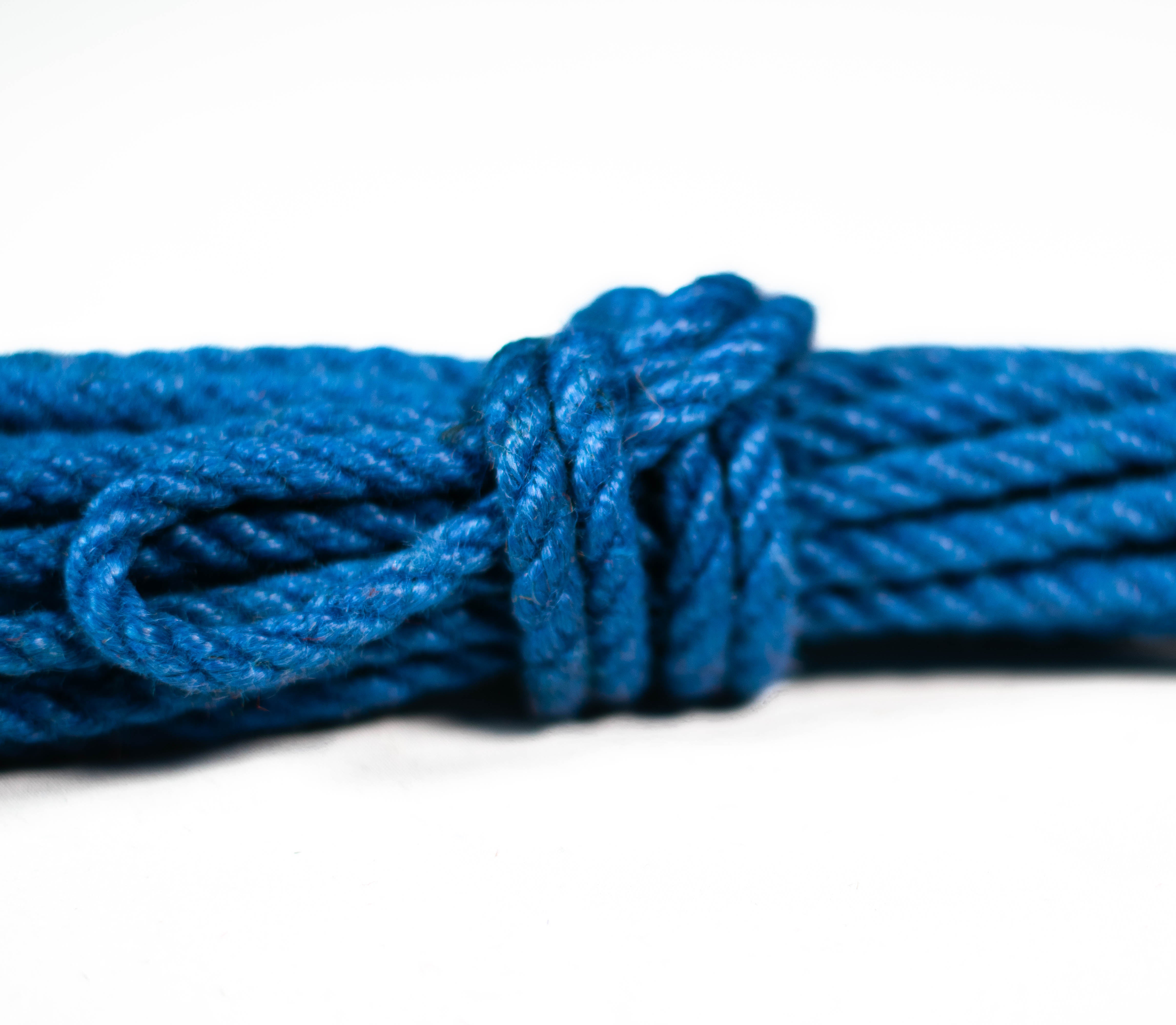 Blue jute rope · 5mm double-ply (treated) – Anatomie Shop